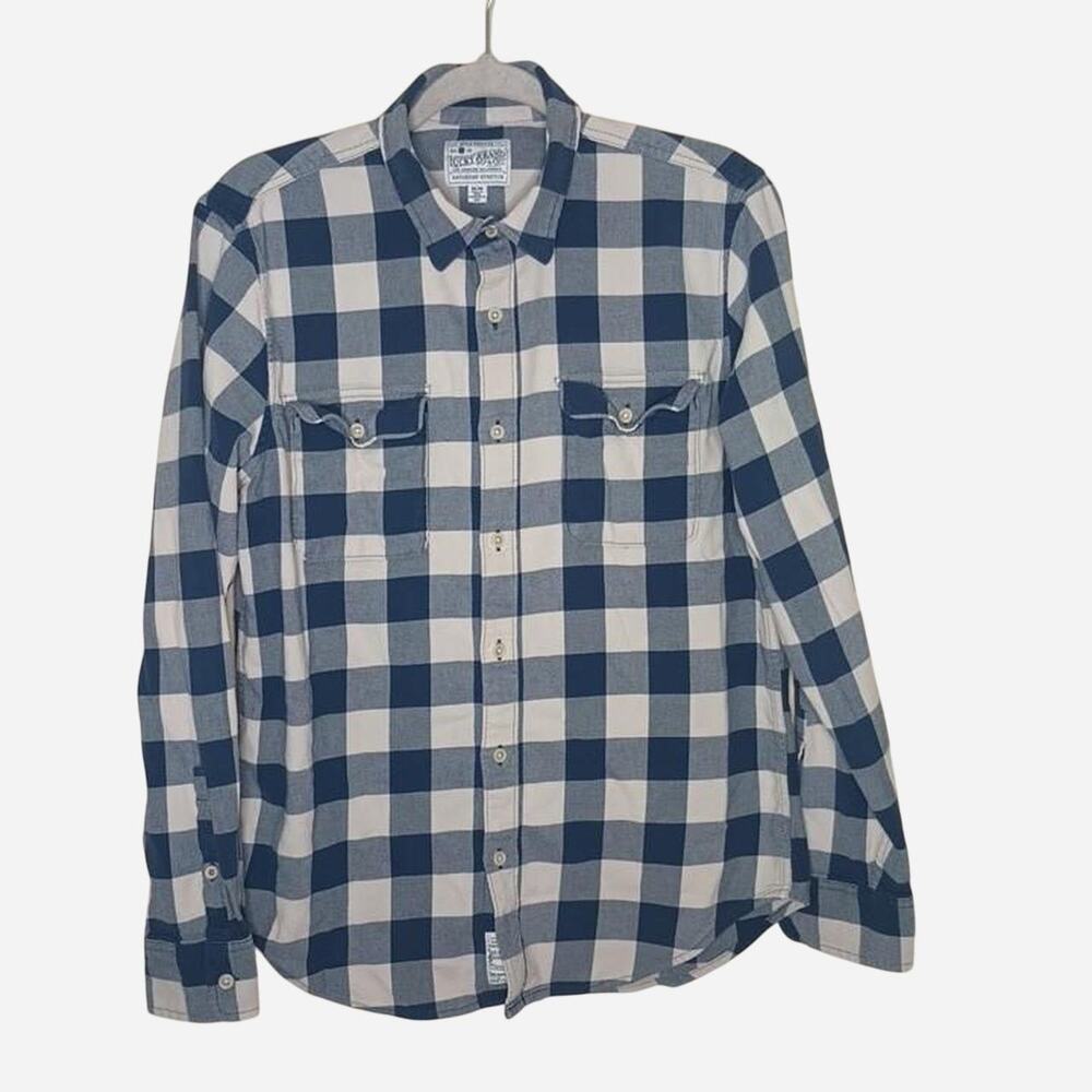 Lucky Brand Flannel Shirt Size M